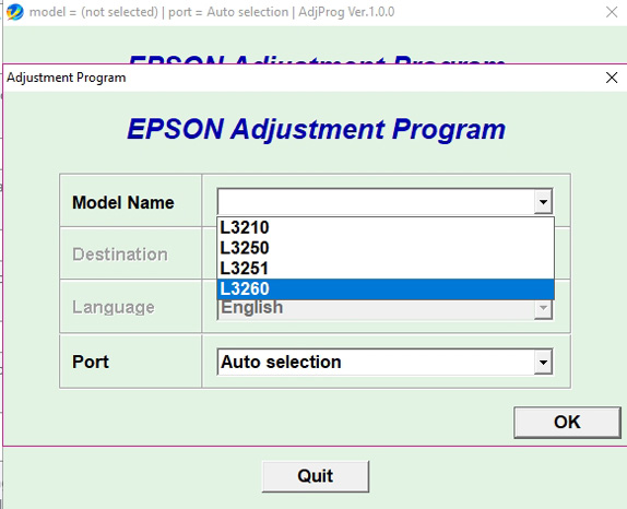 Epson-L3210-3250-3251-3260-Adjustment-Program-Step-1