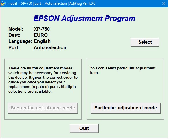 Epson-XP-750-adjustment-program